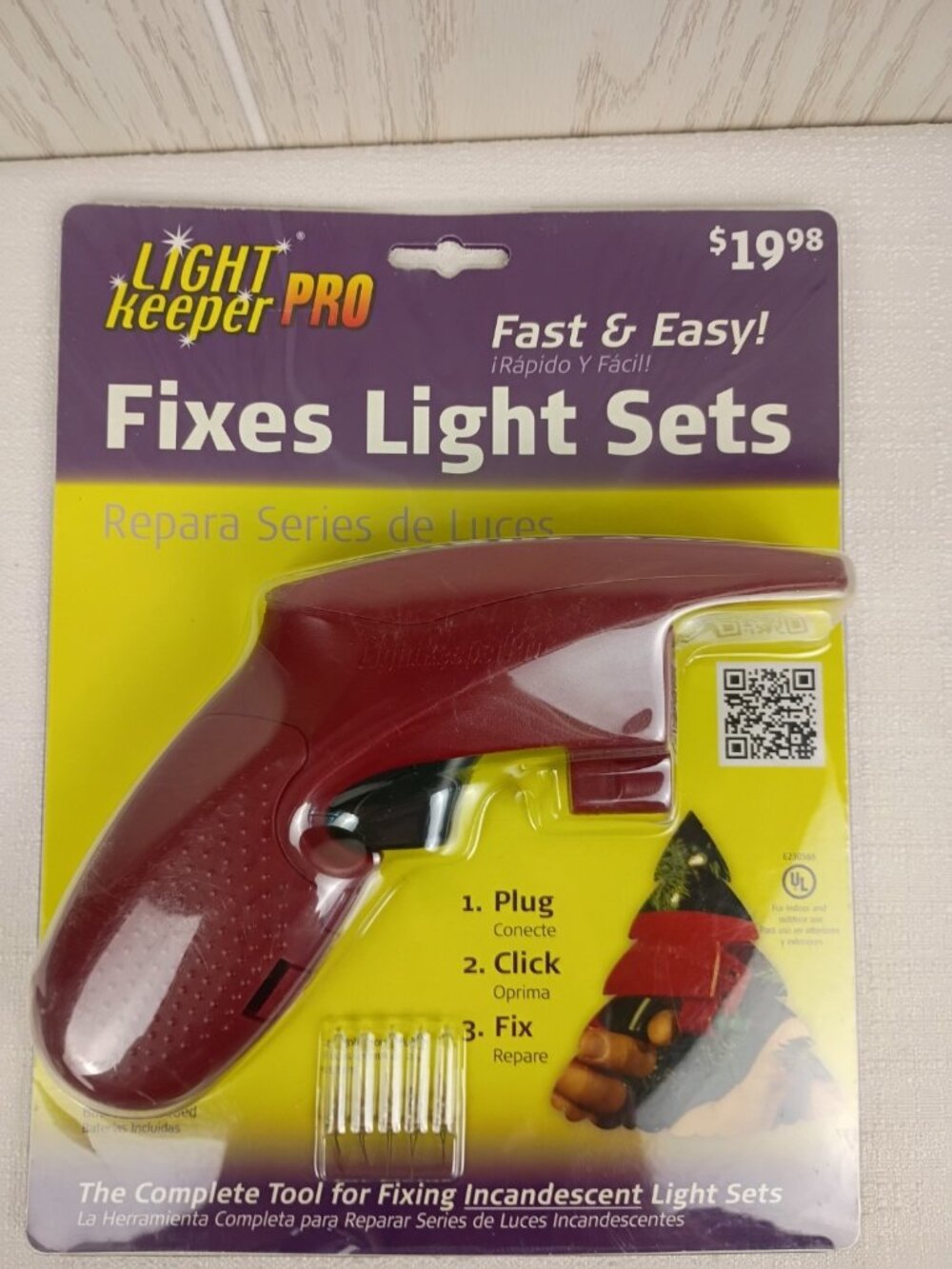 Light Keeper Pro Repair Tool Fixes Incandescent Christmas Light Sets TestedWorks
